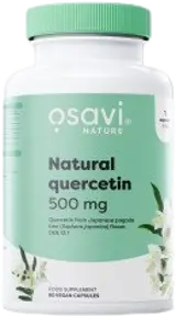 Osavi Nature Natural Quercetin 500 mg Мощен антиоксидант за имунитет и здраве х 60 веган капсули