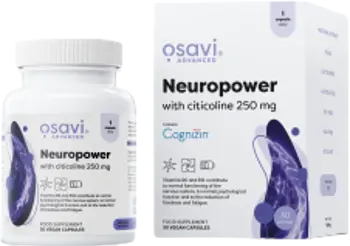 Osavi Neuropower with Citicoline 250 mg Подкрепа за когнитивните функции х 30 веган капсули