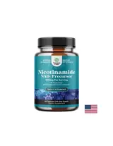 Никотинамид (NAD+ прекурсор) – Клетъчна енергия и фокус, 500 mg, 60 капсули