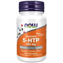 NOW - 5-HTP 100 МГ - 90 Chewable Lozenges
