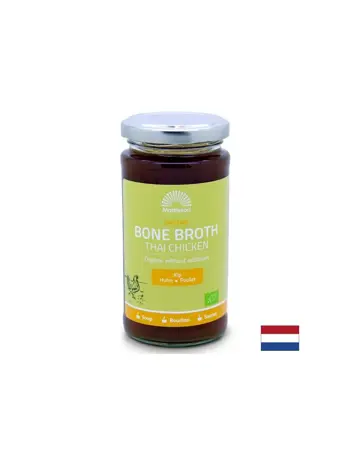 Пилешки костен бульон - био - Със зеленчуци, подправки и сол, 240 ml