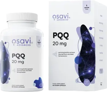 Osavi PQQ 20 mg В подкрепа на мозъчната функция и енергията х 60 капсули