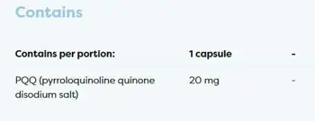 Osavi PQQ 20 mg В подкрепа на мозъчната функция и енергията х 60 капсули
