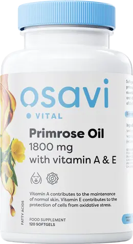 Масло от Вечерна Иглика 1800 mg | с Витамин A & E