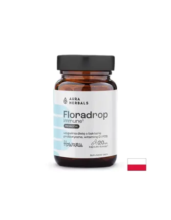 Пробиотик + Витамин D3 Floradrop Имунитет и здраве на червата 10 млрд. CFU