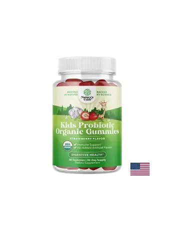Nature's Craft Kids Probiotic Organic Gummies Пробиотик за деца Храносмилане и имунитет, 30 желирани таблетки