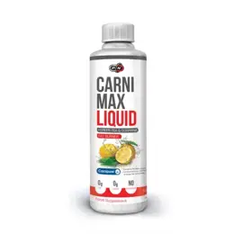 Pure Nutrition - ТЕЧЕН Л-КАРНИТИН СЪС ЗЕЛЕН ЧАЙ И ГУАРАНА - ВКУС ЛИМОН - 500 МЛ