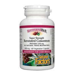 ResveratrolRich® Resveratrol Concentrate/ Ресвератрол супер концентрат 500 mg х 60 капсули