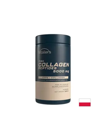 Рибни колагенови пептиди – Здрава кожа, коса и стави, 5000 mg, 350 g прах