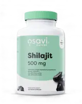 Osavi Nature Shilajit 500 mg | 60:1 Extract with 60+% Fulvic Acids За енергия и жизненост х 120 веган капсули