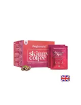Skinny Coffee – 28 дневна програма за отслабване със зелено кафе, чай и L-карнитин, 28 сашета