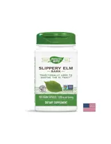 Slippery Elm Bark - Червен бряст (кора) - При раздразнения на стомашната лигавица, 400 mg, 100 капсули