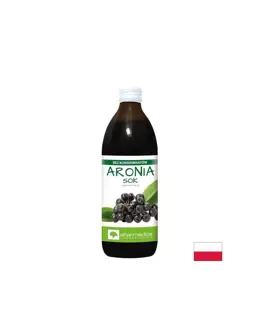 Сок от арония + Витамин C 120 mg – Здраво сърце и кръвоносни съдове, 500 ml, 10 дози