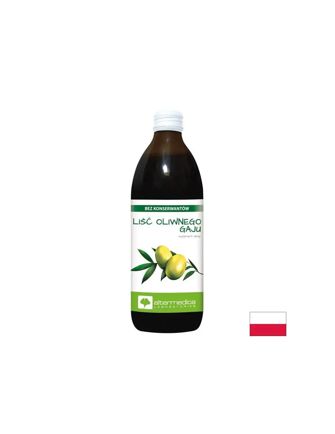 Сок от маслинови листа – За имунна и сърдечно-съдова подкрепа, 500 ml, 16 дози