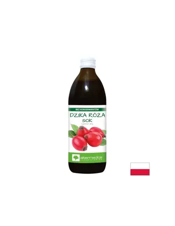 Сок от шипка + Витамин C 120 mg – Силен имунитет и антиоксидантна защита, 500 ml, 10 дози