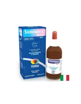 Fitobios Sonnorex Bimbi Спокоен сън и баланс при деца с липа, маточина и пасифлора, 50 ml капки