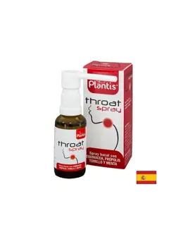 Plantis Throat Spray Спрей за гърло с ехинацея, прополис и мащерка – При дразнене, болка и възпалено гърло, 30 ml