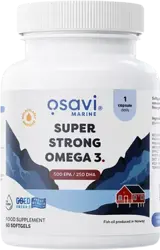 Osavi Super Strong Omega 3 | 500 EPA / 250 DHA За подкрепа на мозъка, зрението и сърцето