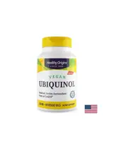 Healthy Origins Убиквинол Сърдечна функция и клетъчна енергия, 100 mg 60 софтгел капсули, веган