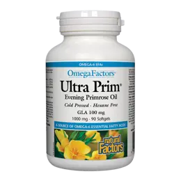 Ultra Prim® Evening Primrose Oil 100 mg GLA/ Вечерна иглика масло 1000 mg
