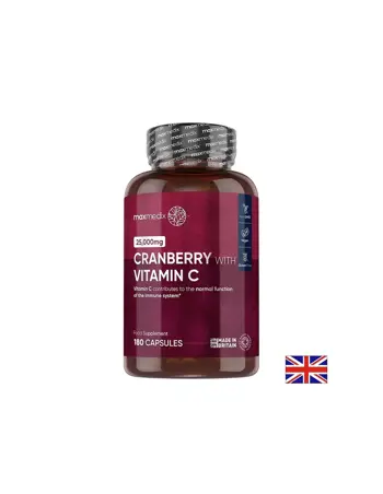 Уринарно здраве - Червена боровинка 500 mg + Витамин С 100 mg