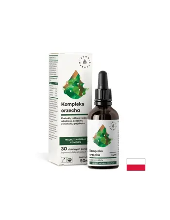 В подкрепа на сърцето, храносмилането и черния дроб - Орехов комплекс, 50 ml капки