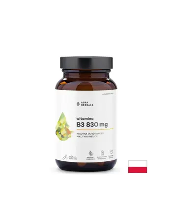 Витамин B3 (Ниацин) Повече енергия и здрава нервна система 415 mg