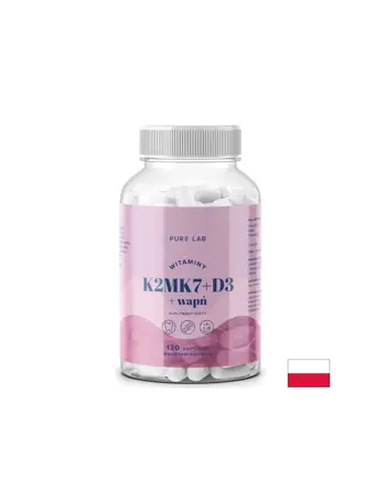 Витамин D3 1000 IU + K2 37.5µg и Калций– Здрави кости и зъби