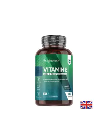 Витамин E 400 IU / 268 mg – Антиоксидантна защита и сърдечно здраве