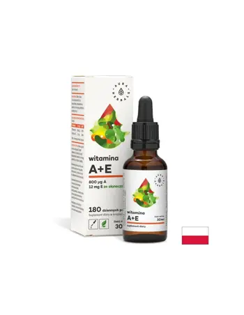 Зрение и имунитет - Витамин А (800 μg) + Е (12 mg)